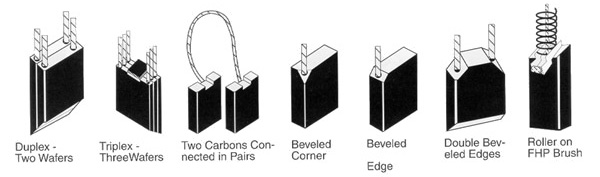 Carbon Brush Cross Reference Chart